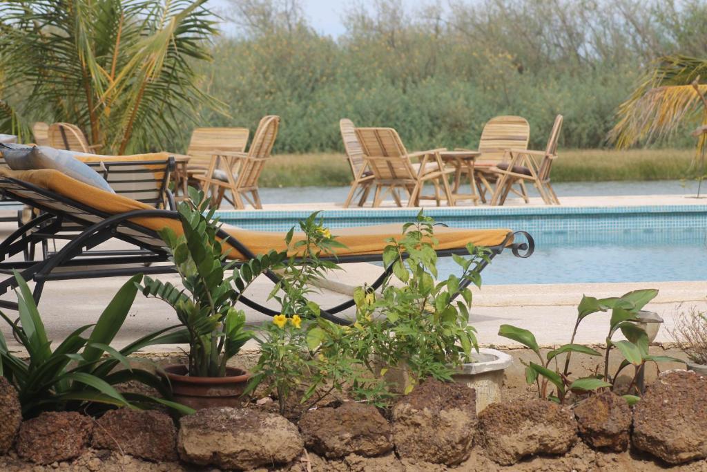Lampsar Lodge Ndiongo Esterno foto